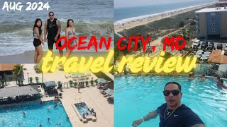 OCEAN CITY, MARYLAND QUINTESSENTIAL TRAVEL REVIEW (AUG 2024) #oceancitymd   #holidayinn #travelvlog