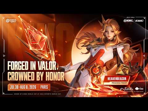 Promotional Video: Princess Frost EWC Exclusive Skin | KWC AT EWC26 | Honor of Kings