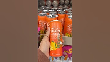 Something Spritzy Mocktail at Trader Joe’s #traderjoes #mocktail #traderjoeshaul #new #grocerystore