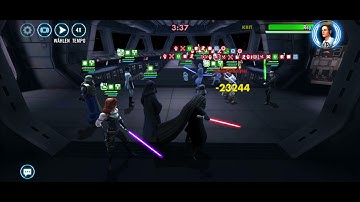 Swgoh Vader vs GL Rey