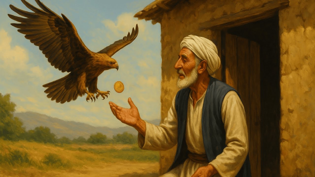 قصة الحطاب الفقير الذي أنقذ طائرًا جريحًا  فغيّر الطائر مصيره إلى الأبد