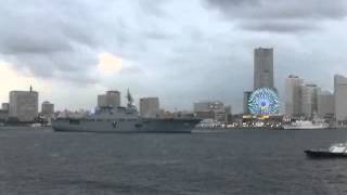ひゅうが入港(2012/10/8)