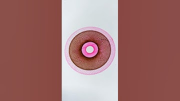 Ultimate Satisfaction ASMR | Deeply Calming Spiral Sounds & Spirograph Art! #art #shorts #spirograph