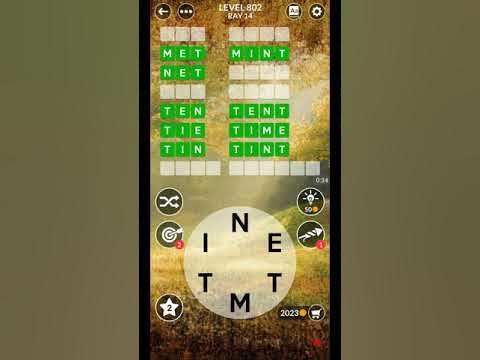 WORDSCAPES UNCROSSED LEVEL 802 NEW UPDATE masaya ang mga salita - YouTube