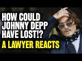 How Did Johnny Depp Lose To Amber Heard?! - A Lawyer Reacts to Shocking Libel Verdict for The Sun
