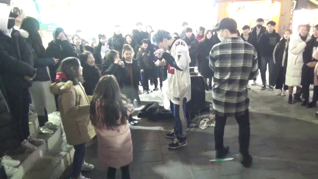 [180119] DOB (디오비) Hongdae 🎁 양성열 + Taeyou 🔥 MIC DROP - BTS