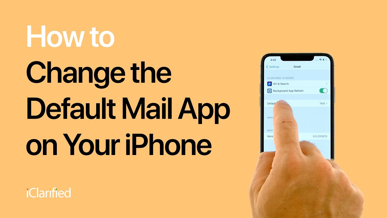 How To Change The Default Mail App On Your IPhone YouTube