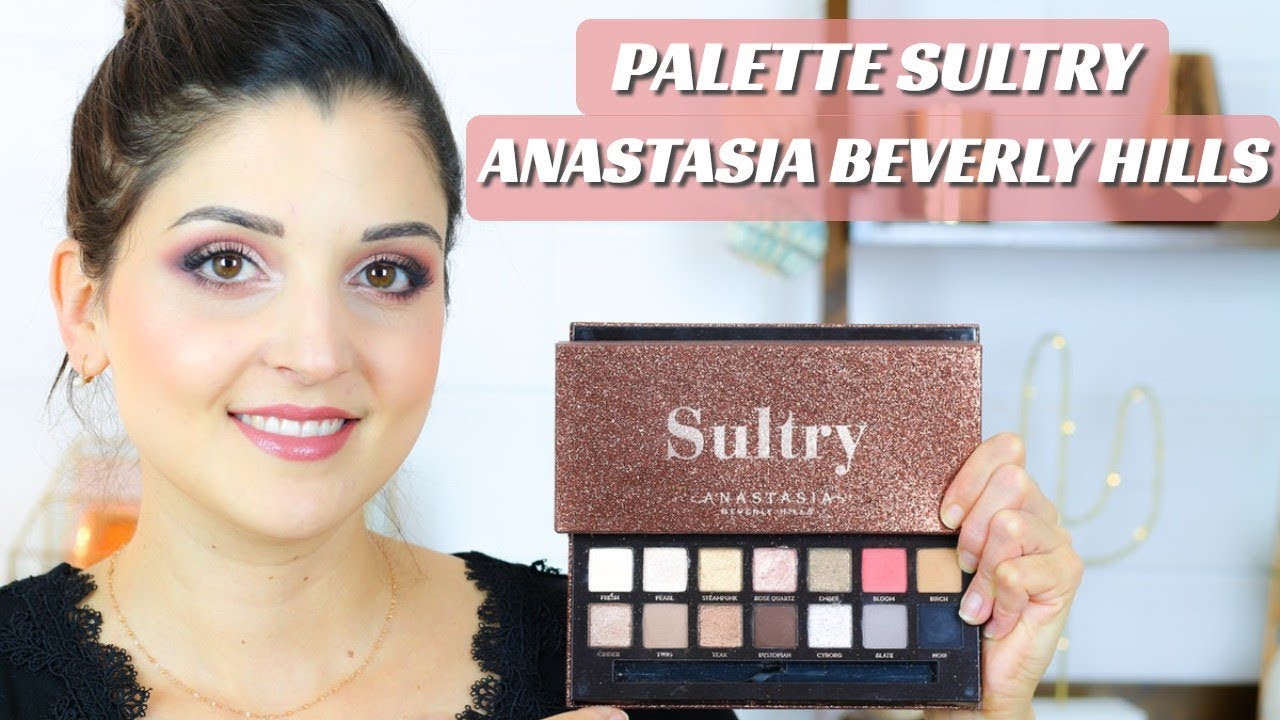 Palette Sultry Anastasia Beverly Hills Revue Et Swatches Youtube