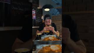 Massive food box with fans watching #beardmeetsfood