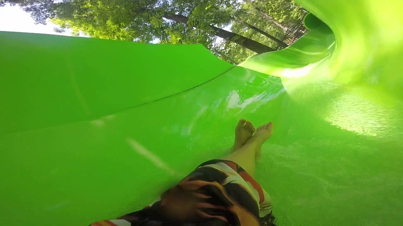 Rouge River slide Action park POV with Michael Cornelius