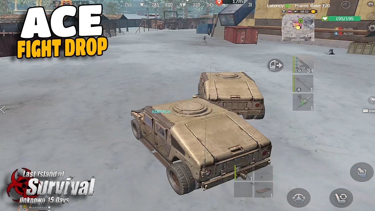 Fighting For Drop Duo Vs Server | Last island of survival
