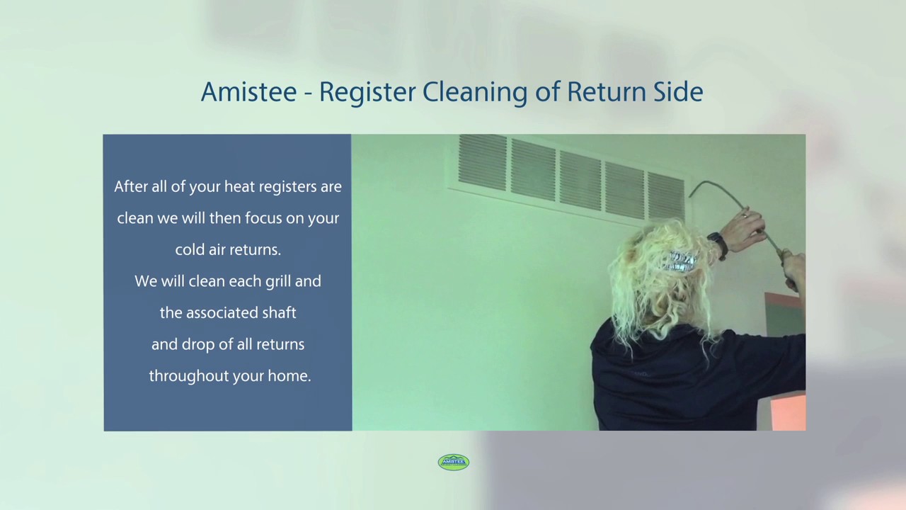 Register Cleaning of Return Side YouTube