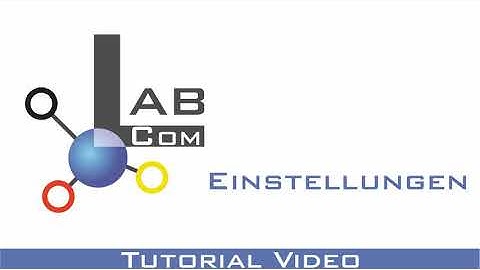 LabCom ® by Water-i.d. ® — Einstellungen Verwalten