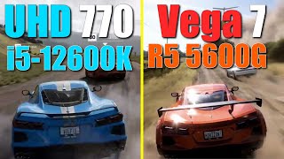 i5-12600K (UHD 770) vs. Ryzen 5 5600G (VEGA 7)