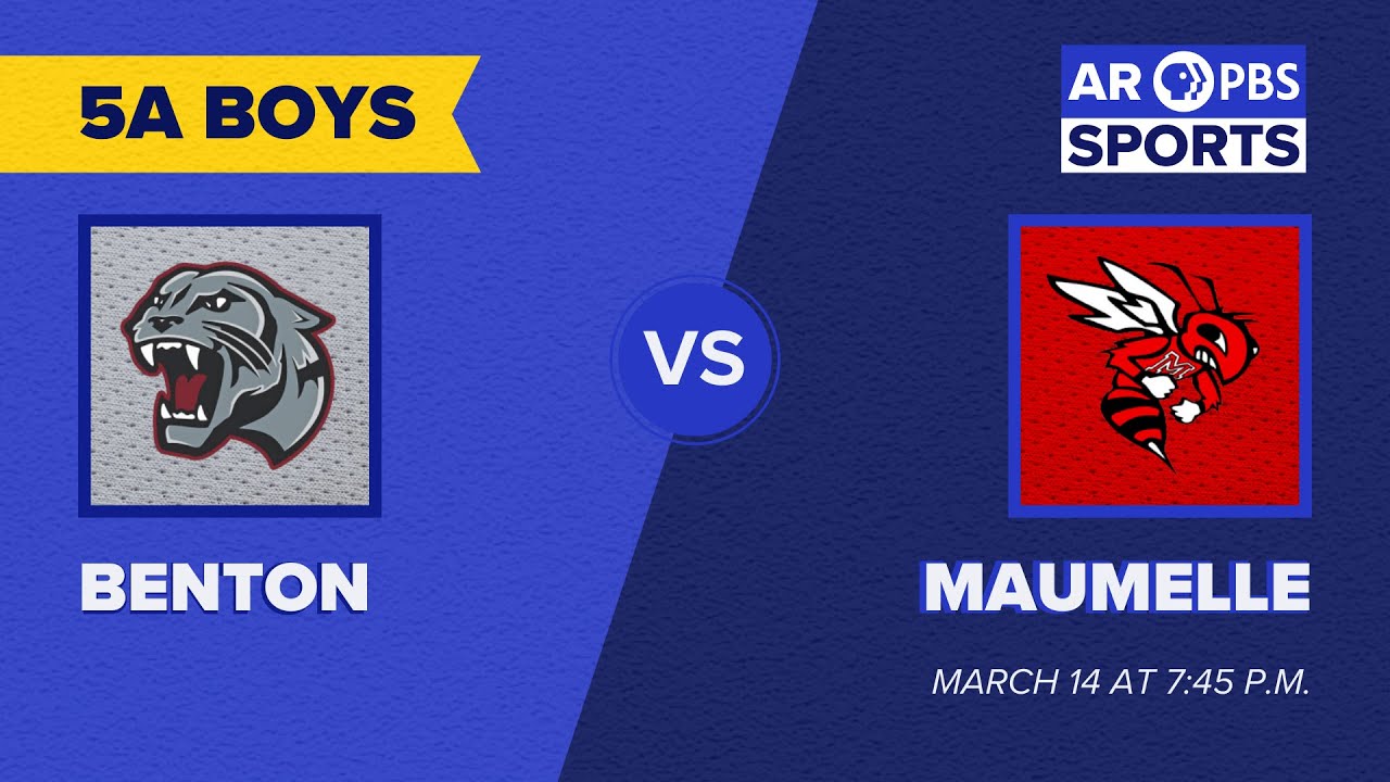 AR PBS Sports 2025 Basketball State Finals: 5A Boys -  Benton vs. Maumelle
