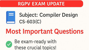 Compiler Design top 20 Questions | Harsh Vishwakarma | @TechEngineerStudy26  #compilerdesign