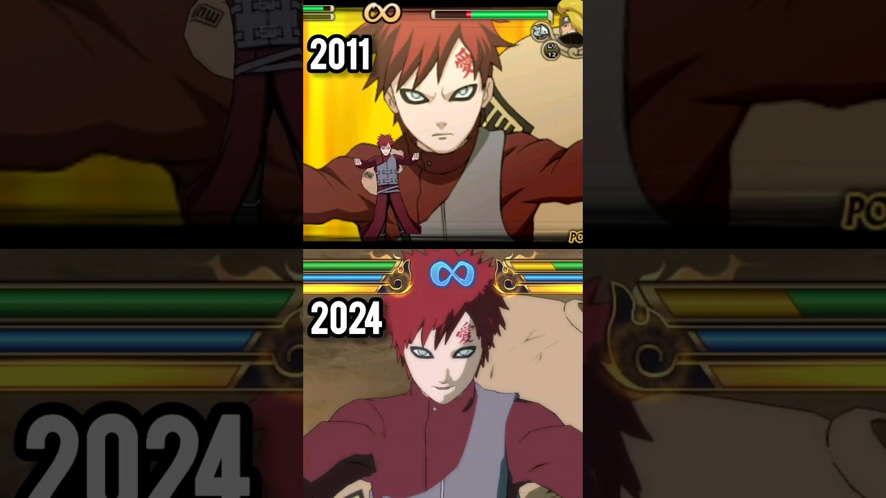 Gaara Ultimate Jutsu Evolution | Naruto Storm Connections VS Naruto Impact 