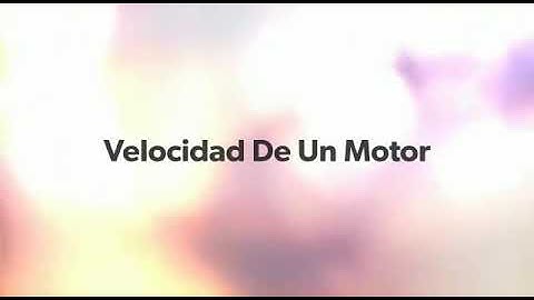 Control De Velocidad De Un Motor Eléctrico "Foco Led