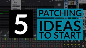 5 Modular Patching Ideas to Start in VCV Rack with Template