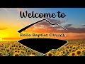 Eolia Baptist Church Live Stream: 8/10/25 Sermon on Romans15:8-13
