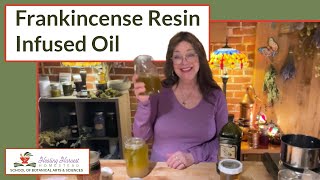 Frankincense Resin Infused Oil