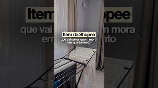Varal espiral circular que vai salvar quem mora em #apartamentopequeno✨️ #shopee #acheinashopee #fyp