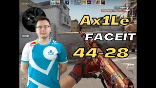 Ax1Le (44-28) (dust2) | FACEIT ranked | Feb 17, 2023