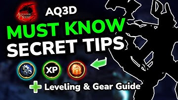 AdventureQuest 3D Starter Guide! Best Way to Level, Gear Up & Settings (Beginner Tips & Tricks)