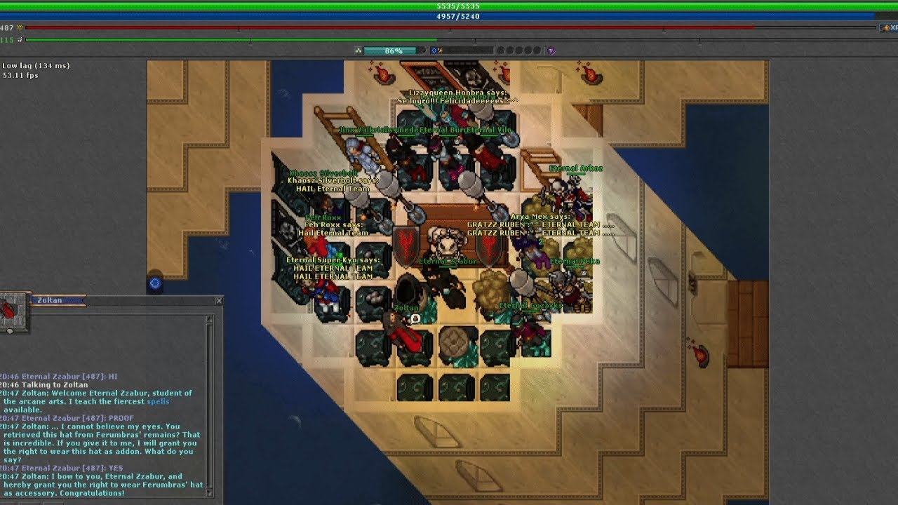 TIBIA - Finalmente me pongo Ferumbras' Hat!