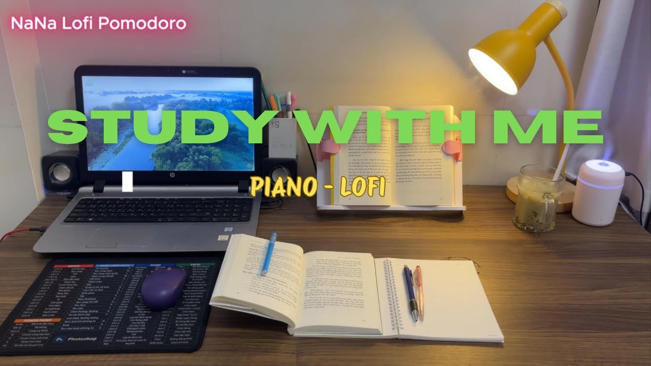 2-HOUR STUDY WITH ME | Pomodoro 50-10 | Relaxing Piano - YouTube