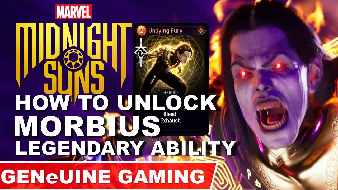 Marvel's Midnight Suns Trailer Breaks Down Morbius's Abilities