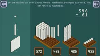 Teaching how to decompose to subtract