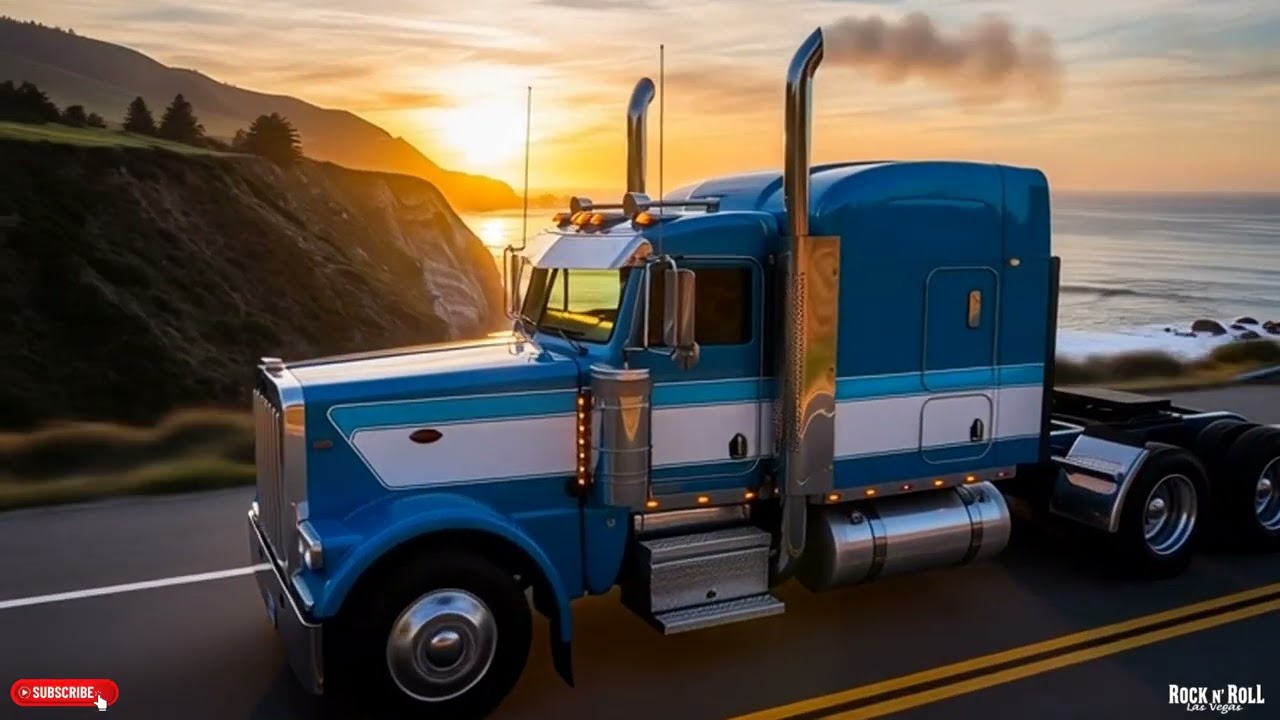 Diesel Rock Highway – Heavy Truck Guitar Hits | Rock N Roll Las Vegas #DieselRock #TruckLife