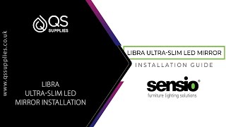Libra Ultra-Slim Led Mirror Installation