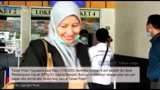 Taman Pintar Terima Bantuan 8 Unit Wastafel Dari Bpd Diy