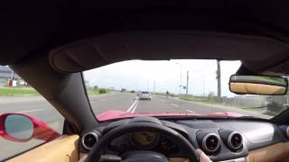 Driving a ferrari california pov test drive