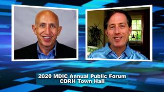 2020 MDIC Annual Public Forum-CDRH Town Hall (EXTENDED VERSION) screenshot 1