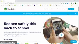 How to ClassDojo - Computer