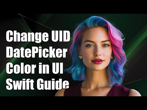 Change UIDatePicker Background