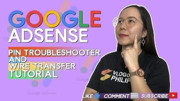 How To Manually Request Pin and How to Set Up Wire Transfer in Google AdSense with English Subtitle