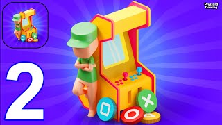 My Arcade Center - Gameplay Part 2 Stickman Idle Arcade Games Center Menager (iOS, Android) screenshot 3