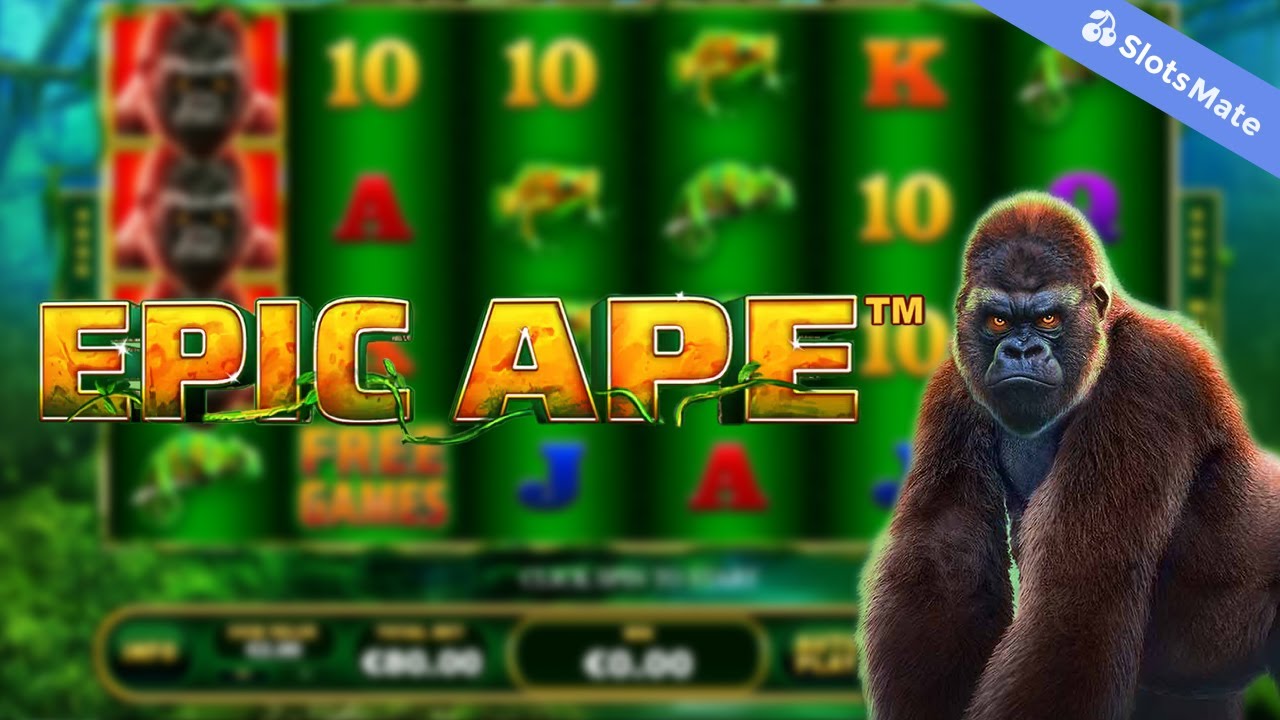 Epic Ape Slot by Playtech (Desktop View)