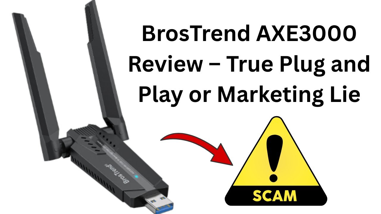 BrosTrend AXE3000 Review – True Plug and Play or Marketing Lie?