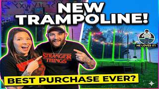 4-4-26 - Vlog - New trampoline!