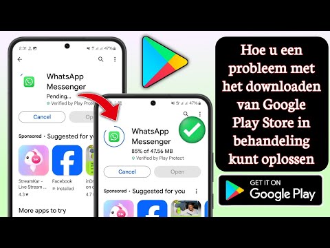 Hoe Play Store in behandeling probleem op te lossen 