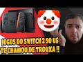 😡NINTENDO AUMENTA PREÇOS No SWITCH 2 💸 e CHAMA TODO MUNDO de TROUXA! 🤡