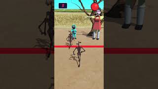 😱 Squid Game 🎯 Part 45 | Red Light 🔴 Green Light 🟢 #shorts #shortfeed #squidgame #challenge #viral