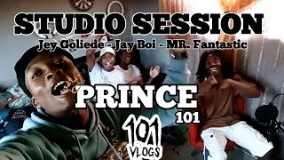 101 VLOGS: Studio Session with Jey Golide x Jey Boi x Mr Fantastic🎧🎙📹