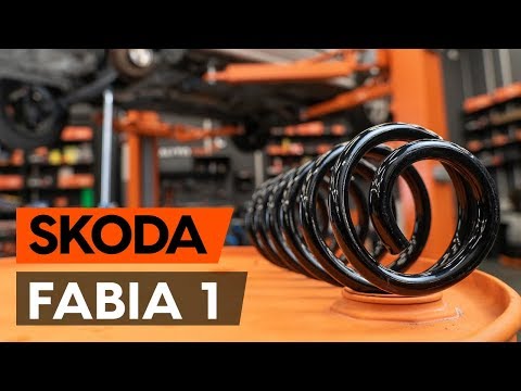 Как заменить пружины задней подвески SKODA FABIA 1 (6Y5) [ВИДЕОУРОК AUTODOC]