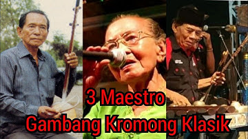 Mengenang Tiga Maestro Gambang Kromong Klasik